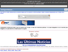 Tablet Screenshot of enriquevilanova.com
